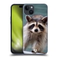 thumbnail image 1 of Head Case Designs Famous Animals Baby Raccoon Soft Gel Case Compatible with Apple iPhone 15 Plus, 1 of 7