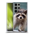 thumbnail image 1 of Head Case Designs Famous Animals Baby Raccoon Soft Gel Case Compatible with Samsung Galaxy S23 Ultra 5G, 1 of 7