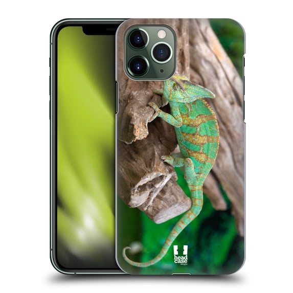 Head Case Designs Famous Animals Chameleon Hard Back Case Compatible with Apple iPhone 11 Pro