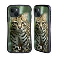 thumbnail image 1 of Head Case Designs Famous Animals Closeup Of An Ocelot Hybrid Case Compatible with Apple iPhone 15, 1 of 7