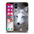 thumbnail image 1 of Head Case Designs Famous Animals Coloured Eye Arctic Fox Soft Gel Case Compatible with Apple iPhone X / iPhone XS, 1 of 7