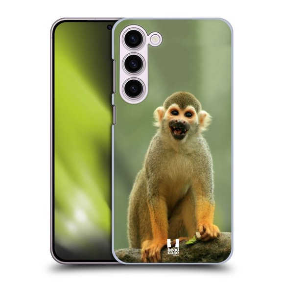 Head Case Designs Famous Animals Common Squirrel Monkey Hard Back Case Compatible with Samsung Galaxy S23+ 5G
