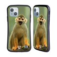 thumbnail image 1 of Head Case Designs Famous Animals Common Squirrel Monkey Hybrid Case Compatible with Apple iPhone 14, 1 of 7