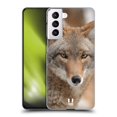 thumbnail image 1 of Head Case Designs Famous Animals Coyote In Snow Hard Back Case Compatible with Samsung Galaxy S21 5G, 1 of 7