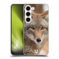 thumbnail image 1 of Head Case Designs Famous Animals Coyote In Snow Hard Back Case Compatible with Samsung Galaxy S23 5G, 1 of 7