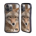 thumbnail image 1 of Head Case Designs Famous Animals Coyote In Snow Hybrid Case Compatible with Apple iPhone 14 Pro, 1 of 7