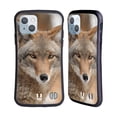 thumbnail image 1 of Head Case Designs Famous Animals Coyote In Snow Hybrid Case Compatible with Apple iPhone 14, 1 of 7