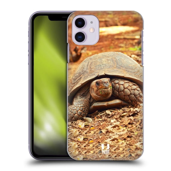 Head Case Designs Famous Animals Crawling Tortoise Hard Back Case Compatible with Apple iPhone 11