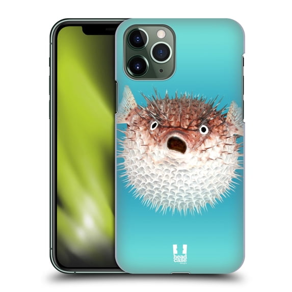 Head Case Designs Famous Animals Frontal View Of Porcupinefish Hard Back Case Compatible with Apple iPhone 11 Pro