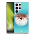 thumbnail image 1 of Head Case Designs Famous Animals Frontal View Of Porcupinefish Hard Back Case Compatible with Samsung Galaxy S23 Ultra 5G, 1 of 7