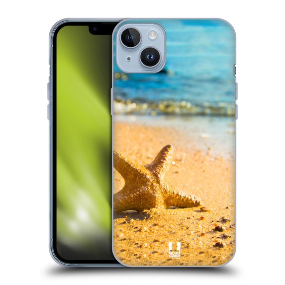 Head Case Designs Famous Animals Half Buried Starfish Soft Gel Case Compatible with Apple iPhone 14 Plus