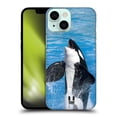 thumbnail image 1 of Head Case Designs Famous Animals Jumping Killer Whale Hard Back Case Compatible with Apple iPhone 13 Mini, 1 of 7