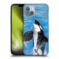 thumbnail image 1 of Head Case Designs Famous Animals Jumping Killer Whale Hard Back Case Compatible with Apple iPhone 14, 1 of 7