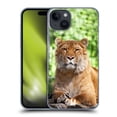 thumbnail image 1 of Head Case Designs Famous Animals Siberian Liger Hard Back Case Compatible with Apple iPhone 15 Plus, 1 of 7