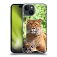 thumbnail image 1 of Head Case Designs Famous Animals Siberian Liger Hard Back Case Compatible with Apple iPhone 15, 1 of 7