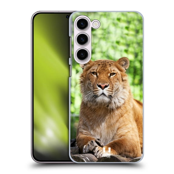 Head Case Designs Famous Animals Siberian Liger Hard Back Case Compatible with Samsung Galaxy S23+ 5G