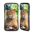 thumbnail image 1 of Head Case Designs Famous Animals Siberian Liger Hybrid Case Compatible with Apple iPhone 12 / iPhone 12 Pro, 1 of 7