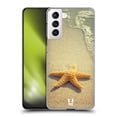 thumbnail image 1 of Head Case Designs Famous Animals Starfish By The Shore Hard Back Case Compatible with Samsung Galaxy S21 5G, 1 of 7