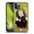 thumbnail image 1 of Head Case Designs Famous Animals Striped Skunk Hard Back Case Compatible with Apple iPhone 11 Pro, 1 of 7