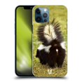 thumbnail image 1 of Head Case Designs Famous Animals Striped Skunk Hard Back Case Compatible with Apple iPhone 12 Pro Max, 1 of 7