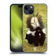 thumbnail image 1 of Head Case Designs Famous Animals Striped Skunk Hard Back Case Compatible with Apple iPhone 15 Plus, 1 of 7
