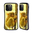 thumbnail image 1 of Head Case Designs Famous Animals Tarsier Monkey Hybrid Case Compatible with Apple iPhone 15 Pro, 1 of 7