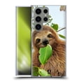 thumbnail image 1 of Head Case Designs Famous Animals Three Toed Sloth Soft Gel Case Compatible with Samsung Galaxy S23 Ultra 5G, 1 of 7