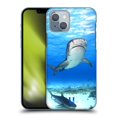 thumbnail image 1 of Head Case Designs Famous Animals Tiger Shark Hard Back Case Compatible with Apple iPhone 14, 1 of 7
