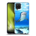 thumbnail image 1 of Head Case Designs Famous Animals Tiger Shark Soft Gel Case Compatible with Samsung Galaxy A12 (2020), 1 of 7