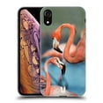 thumbnail image 1 of Head Case Designs Famous Animals Two Great Flamingos Soft Gel Case Compatible with Apple iPhone XR, 1 of 7