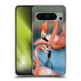 thumbnail image 1 of Head Case Designs Famous Animals Two Great Flamingos Soft Gel Case Compatible with Google Pixel 8 Pro, 1 of 7