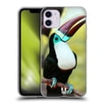 thumbnail image 1 of Head Case Designs Famous Animals White Throated Toucan Soft Gel Case Compatible with Apple iPhone 11, 1 of 7
