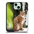 thumbnail image 1 of Head Case Designs Famous Animals Wild Lynx In Winter Soft Gel Case Compatible with Apple iPhone 13 Mini, 1 of 7