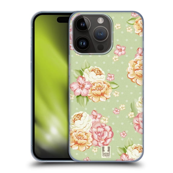 Head Case Designs French Country Patterns Garden Chic Hard Back Case Compatible with Apple iPhone 15 Pro