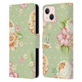 thumbnail image 1 of Head Case Designs French Country Patterns Garden Chic Leather Book Wallet Case Cover Compatible with Apple iPhone 13, 1 of 6