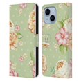 thumbnail image 1 of Head Case Designs French Country Patterns Garden Chic Leather Book Wallet Case Cover Compatible with Apple iPhone 14 Plus, 1 of 6