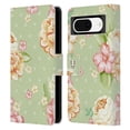 thumbnail image 1 of Head Case Designs French Country Patterns Garden Chic Leather Book Wallet Case Cover Compatible with Google Pixel 8, 1 of 6