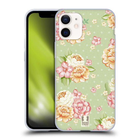 Head Case Designs French Country Patterns Garden Chic Soft Gel Case Compatible with Apple iPhone 12 Mini