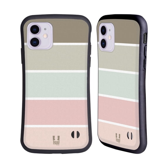 Head Case Designs French Country Patterns Palette Hybrid Case Compatible with Apple iPhone 11