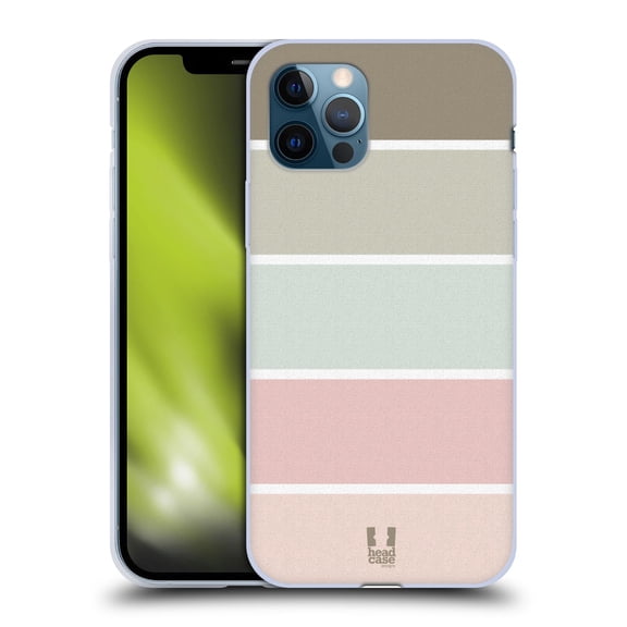 Head Case Designs French Country Patterns Palette Soft Gel Case Compatible with Apple iPhone 12 / iPhone 12 Pro