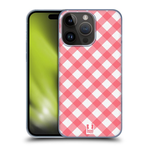 Head Case Designs French Country Patterns Picnic Hard Back Case Compatible with Apple iPhone 15 Pro