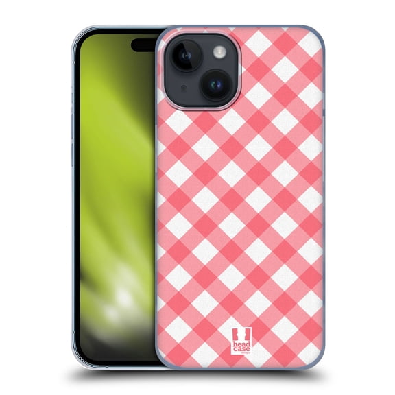 Head Case Designs French Country Patterns Picnic Hard Back Case Compatible with Apple iPhone 15