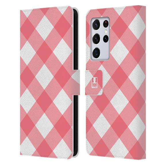 Head Case Designs French Country Patterns Picnic Leather Book Wallet Case Cover Compatible with Samsung Galaxy S21 Ultra 5G