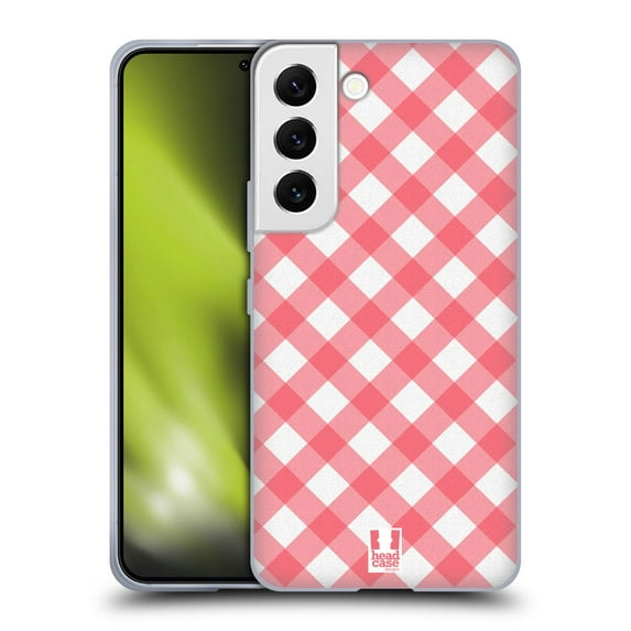 Head Case Designs French Country Patterns Picnic Soft Gel Case Compatible with Samsung Galaxy S22 5G