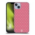 thumbnail image 1 of Head Case Designs French Country Patterns Pink Dots Hard Back Case Compatible with Apple iPhone 14 Plus, 1 of 7