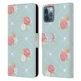 thumbnail image 1 of Head Case Designs French Country Patterns Rose Wallpaper Leather Book Wallet Case Cover Compatible with Apple iPhone 12 / iPhone 12 Pro, 1 of 6
