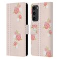 thumbnail image 1 of Head Case Designs French Country Patterns Stripes And Roses Leather Book Wallet Case Cover Compatible with Samsung Galaxy S23+ 5G, 1 of 6