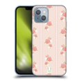 thumbnail image 1 of Head Case Designs French Country Patterns Stripes And Roses Soft Gel Case Compatible with Apple iPhone 14, 1 of 7