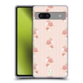 thumbnail image 1 of Head Case Designs French Country Patterns Stripes And Roses Soft Gel Case Compatible with Google Pixel 7a, 1 of 7