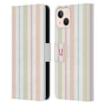 thumbnail image 1 of Head Case Designs French Country Patterns Stripes Leather Book Wallet Case Cover Compatible with Apple iPhone 13, 1 of 6